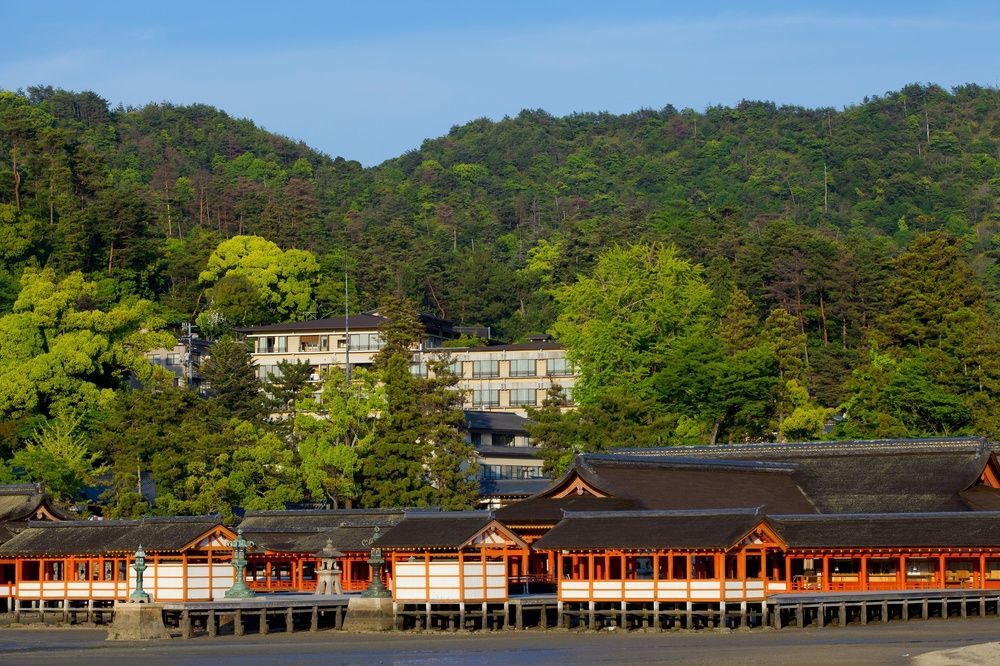 Miyajima Grand Hotel Arimoto Hatsukaichi Exterior foto